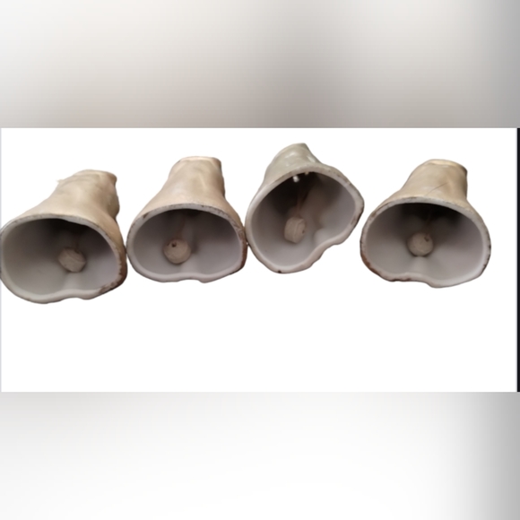 Vintage 50s Ardalt bell ornaments feature Image of Virgin Mary in prayer - Picture 4 of 4